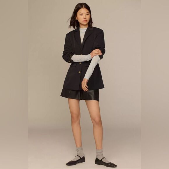 Anthropologie Sculpted Blazer Womens Size 4 - Picture 6 of 7